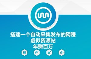 搭建一个自动采集发布的网创虚似资源站年赚百W【揭秘】-聊项目