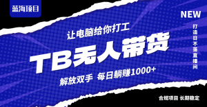 淘宝无人直播最新玩法,不违规不封号,轻松月入3W+-聊项目